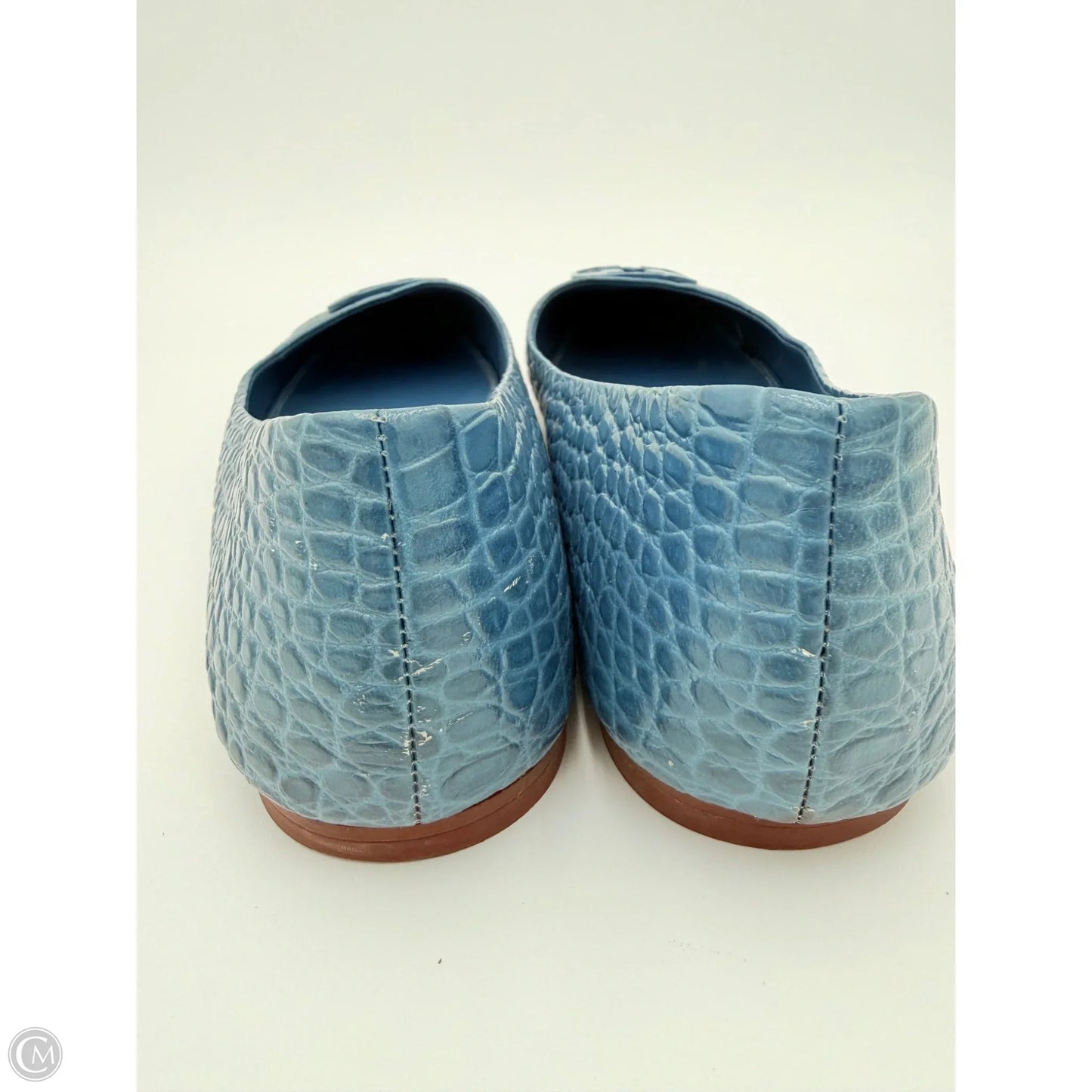 Shoes Designer By Tory Burch In Blue, Size: 9.5