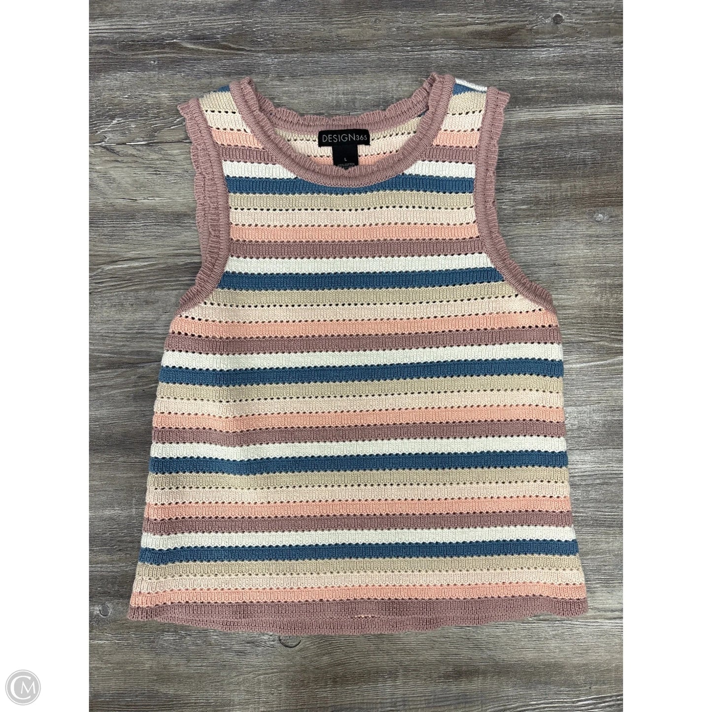 Top Sleeveless By Design 365 In Purple, Size: L