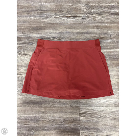 Athletic Skort By Athleta In Red, Size: 8