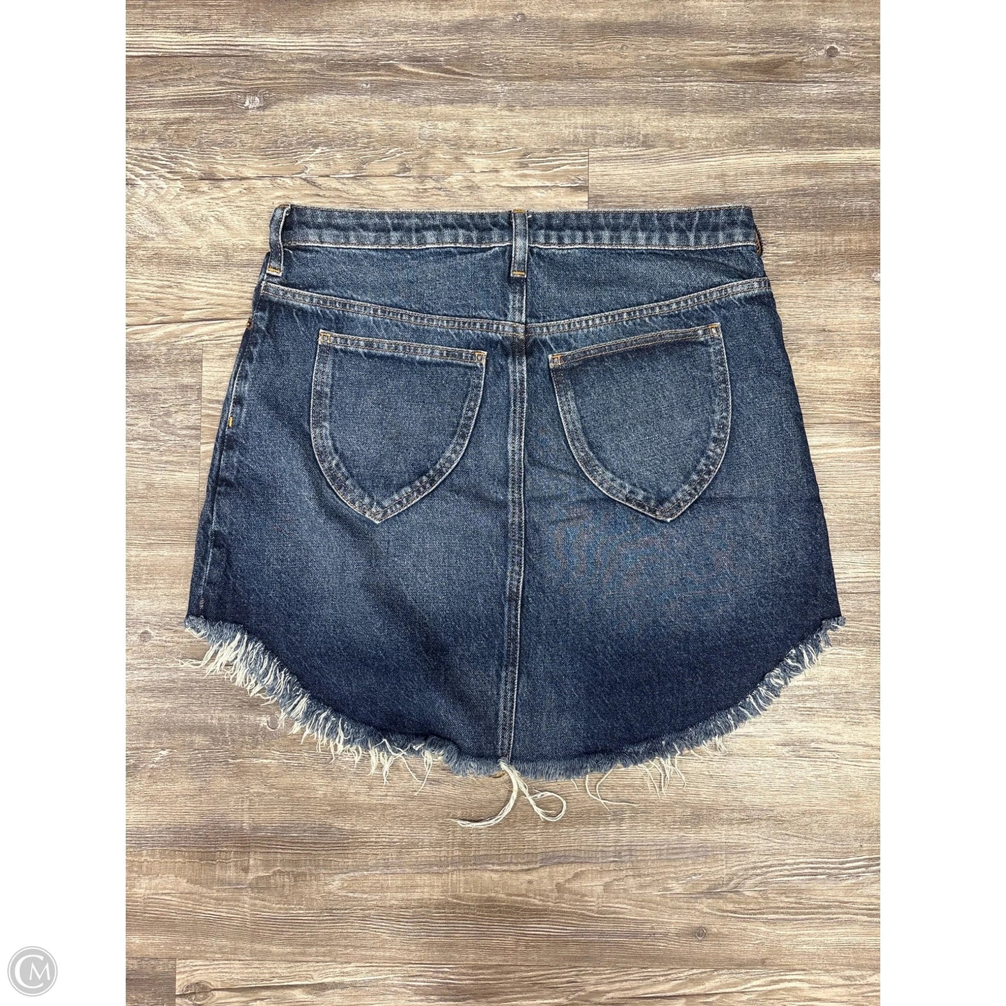 Skirt Midi By We The Free In Blue Denim, Size: 12