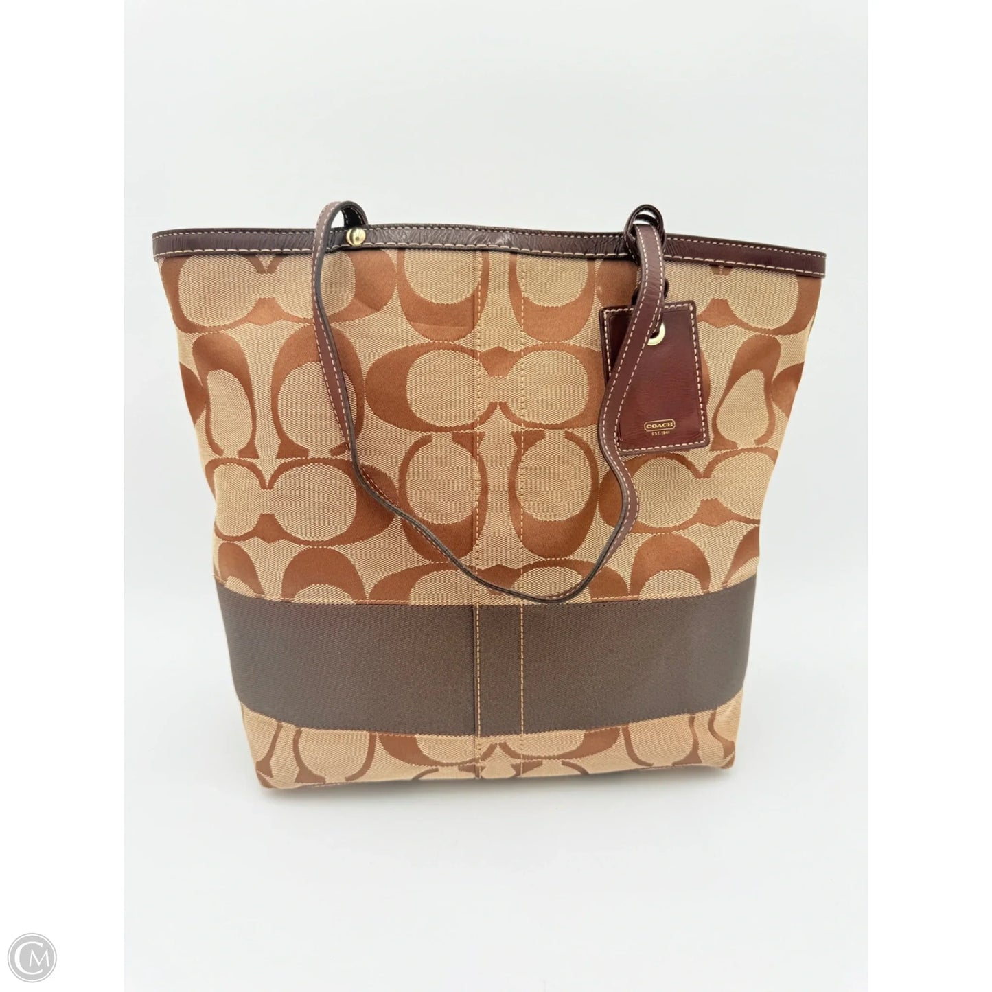 Handbag Designer By Coach, Size: Medium