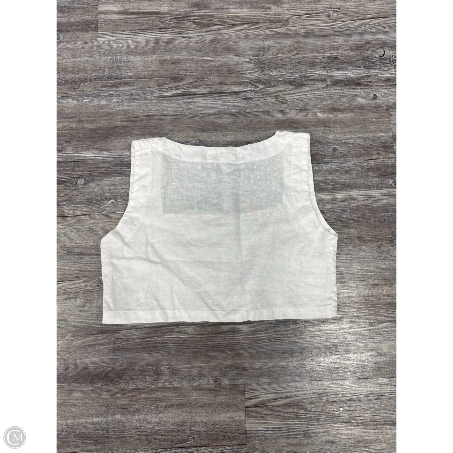 Top Sleeveless By Posse In White, Size: S