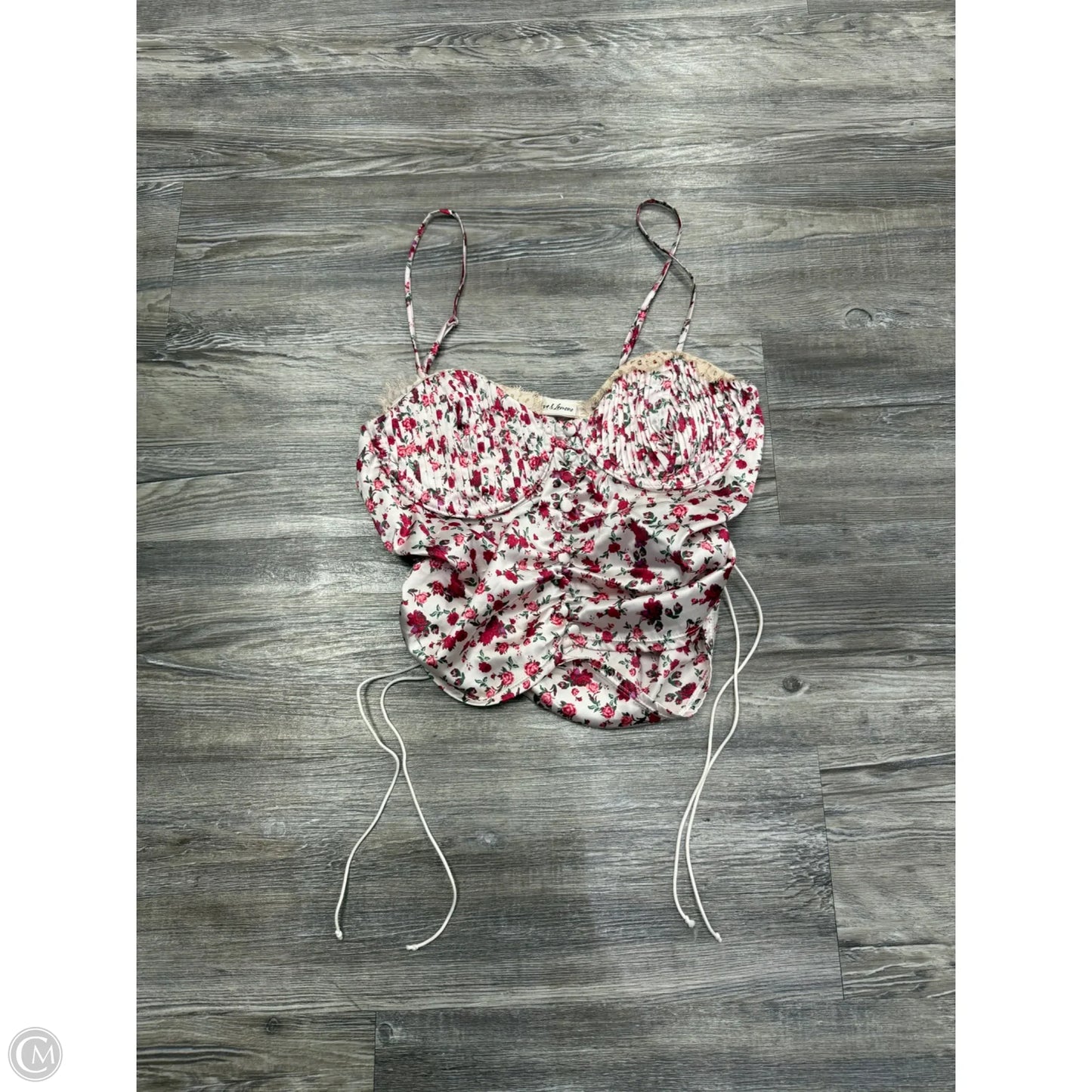 Top Sleeveless By For Love & Lemons In Floral Print, Size: L