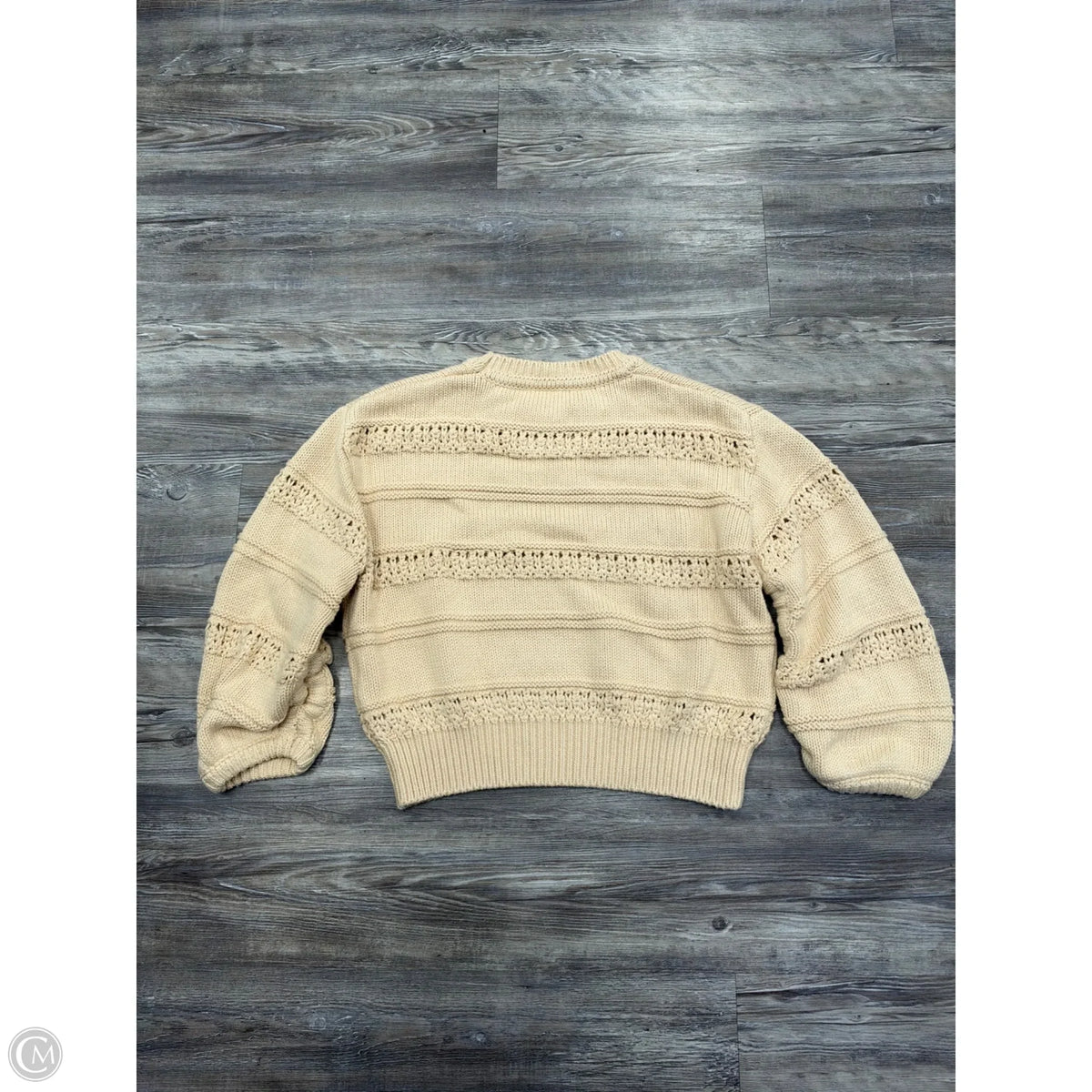 Sweater By Evereve In Tan, Size: M