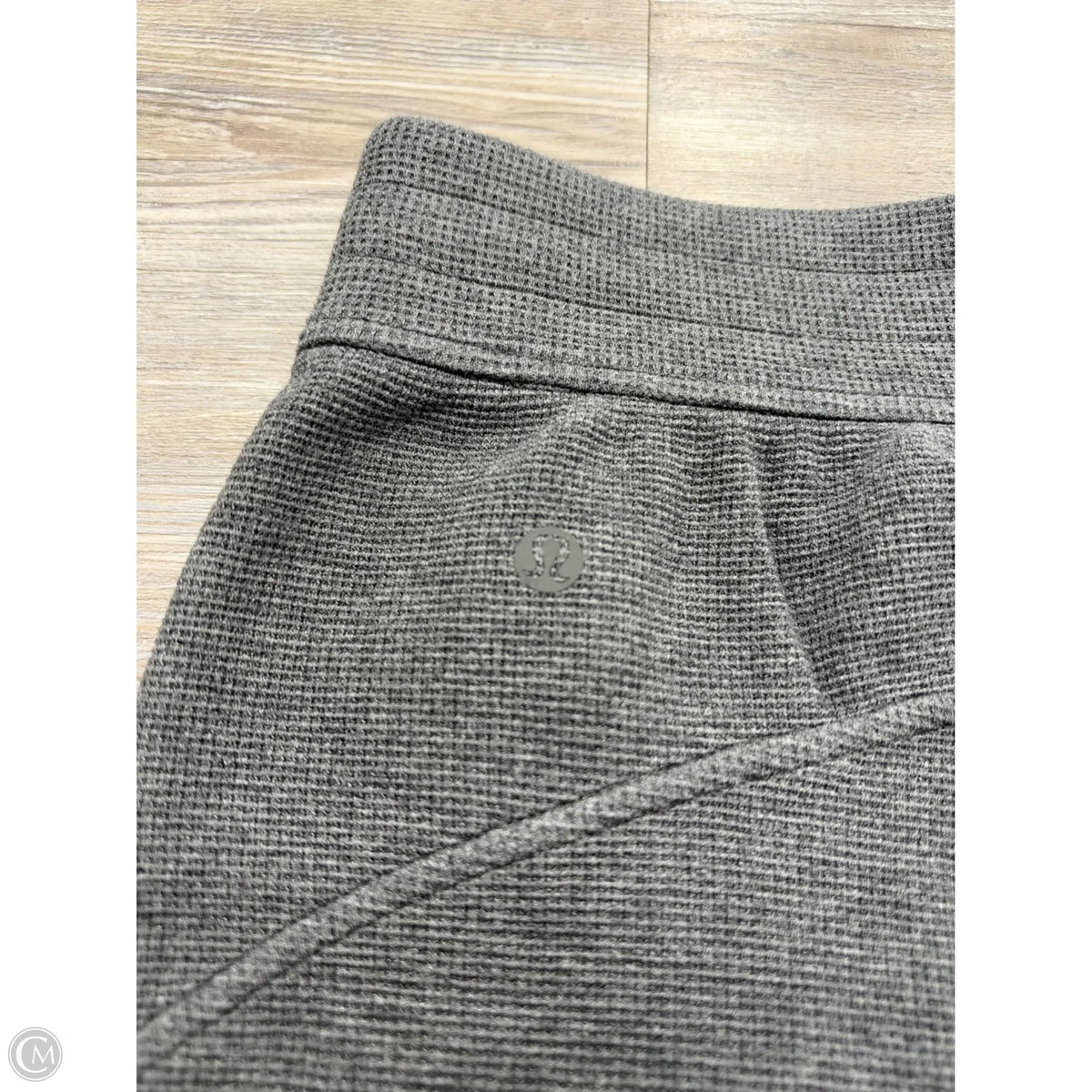 Athletic Shorts By Lululemon In Grey, Size: Xl