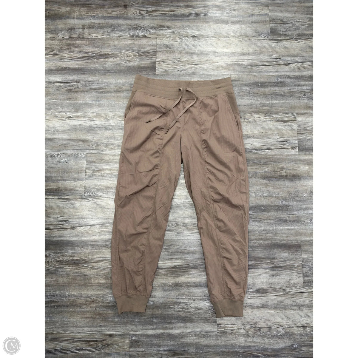 Athletic Pants By Lululemon In Tan, Size: 12