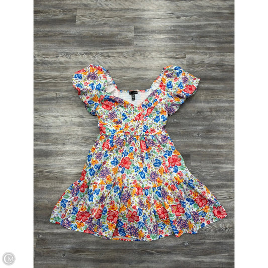 Dress Casual Short By Aqua In Floral Print, Size: S