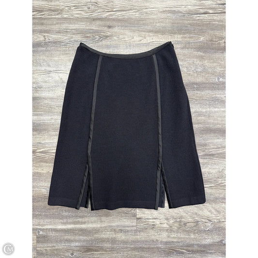Skirt Luxury Designer By St John Collection In Navy, Size: 2
