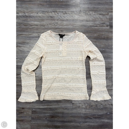 Top Long Sleeve By Sanctuary In White, Size: L