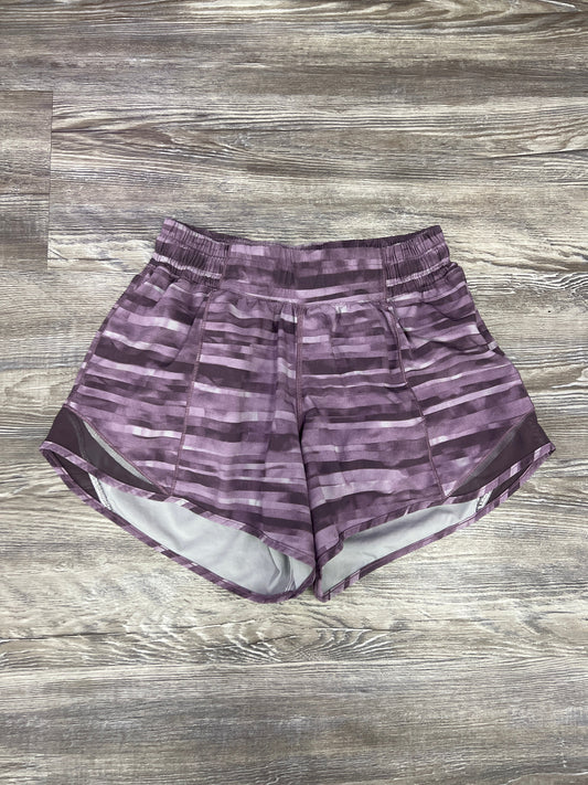 Purple Athletic Shorts Lululemon, Size S