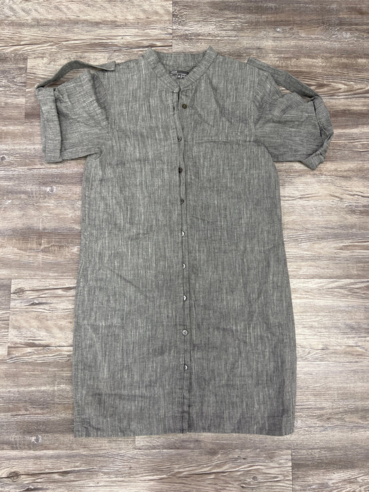 Dress Casual Midi By Vince In Grey, Size: Xs