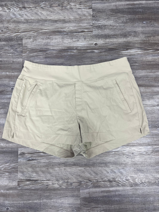 Tan Athletic Shorts Athleta, Size 18