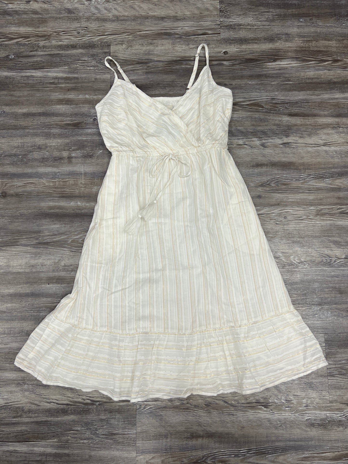 White Dress Casual Short Loft, Size 8