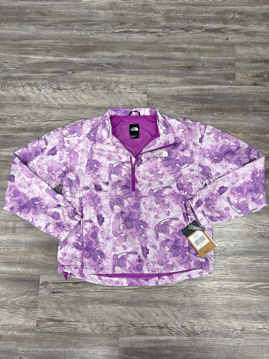 Jacket Windbreaker By The North Face In Purple, Size: S