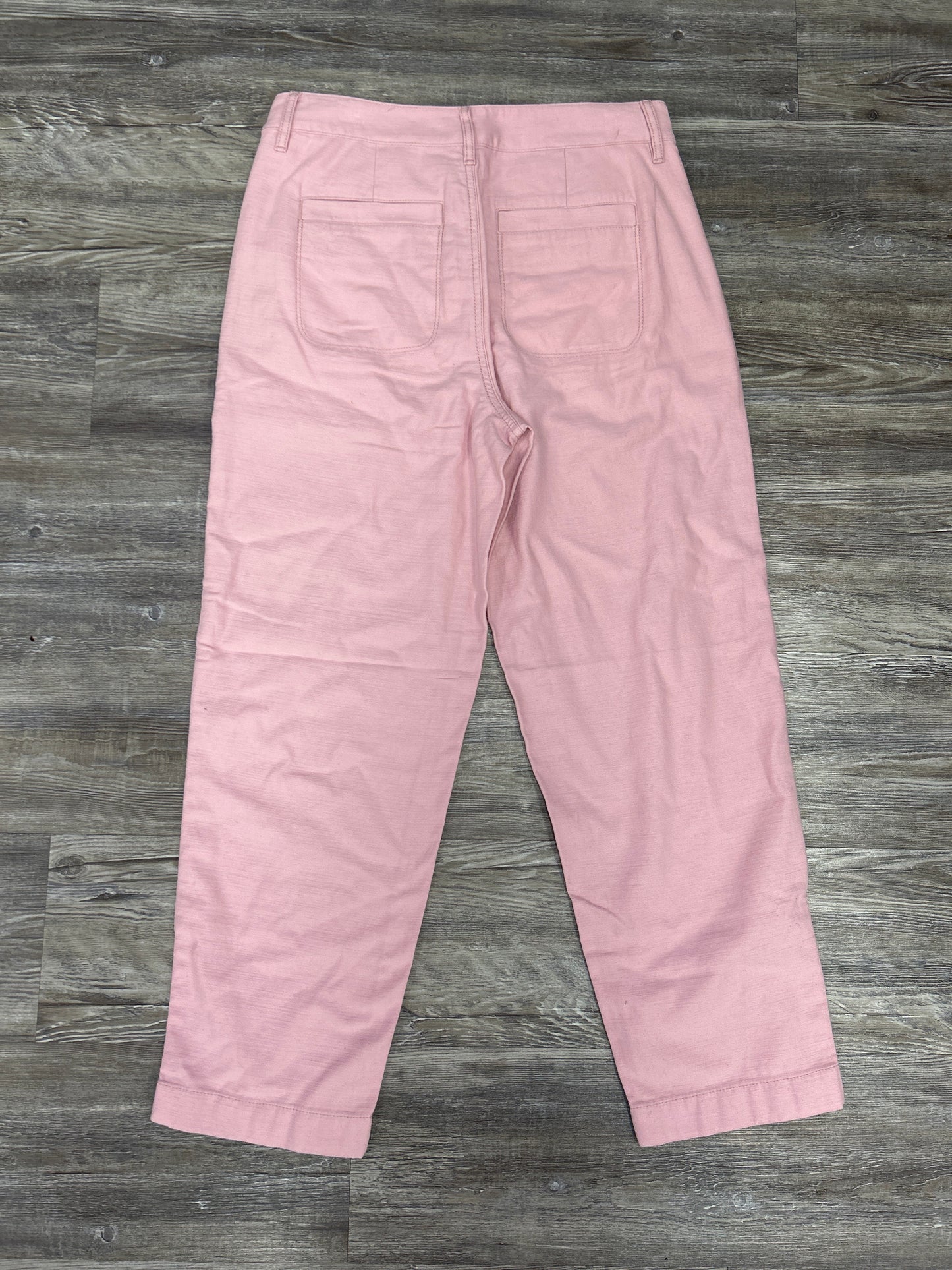 Jeans Straight By J. Crew In Pink, Size: 6