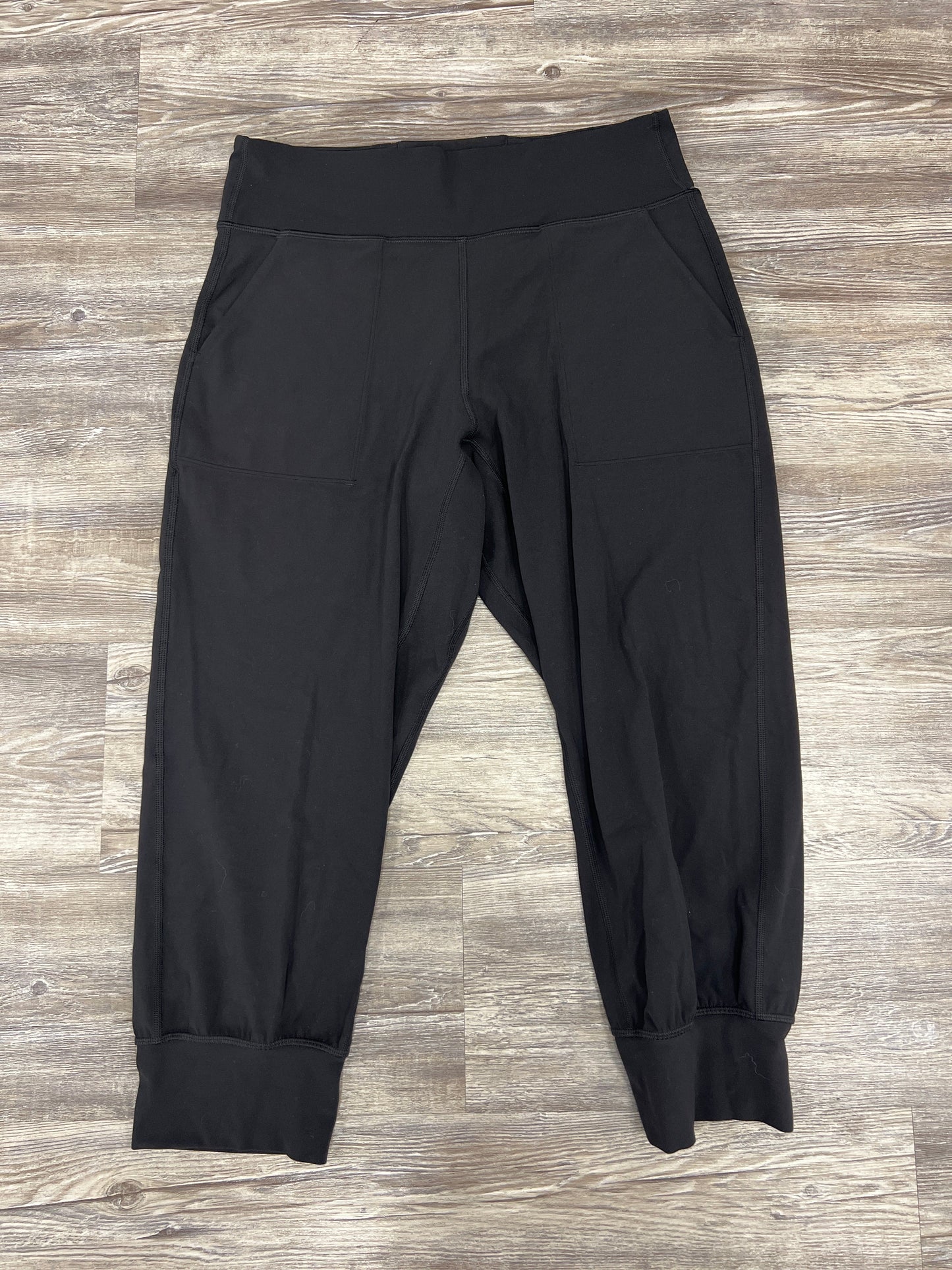 Athletic Pants By Lululemon In Black, Size: 10