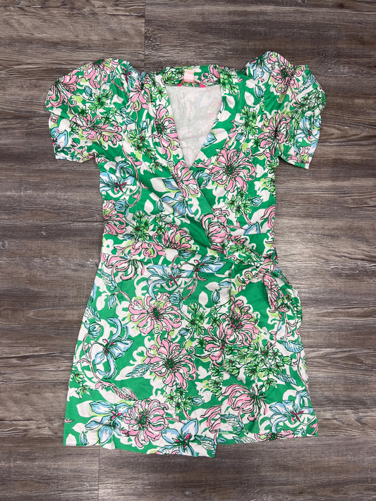 Dress Casual Short By Lilly Pulitzer In Floral Print, Size: Xs