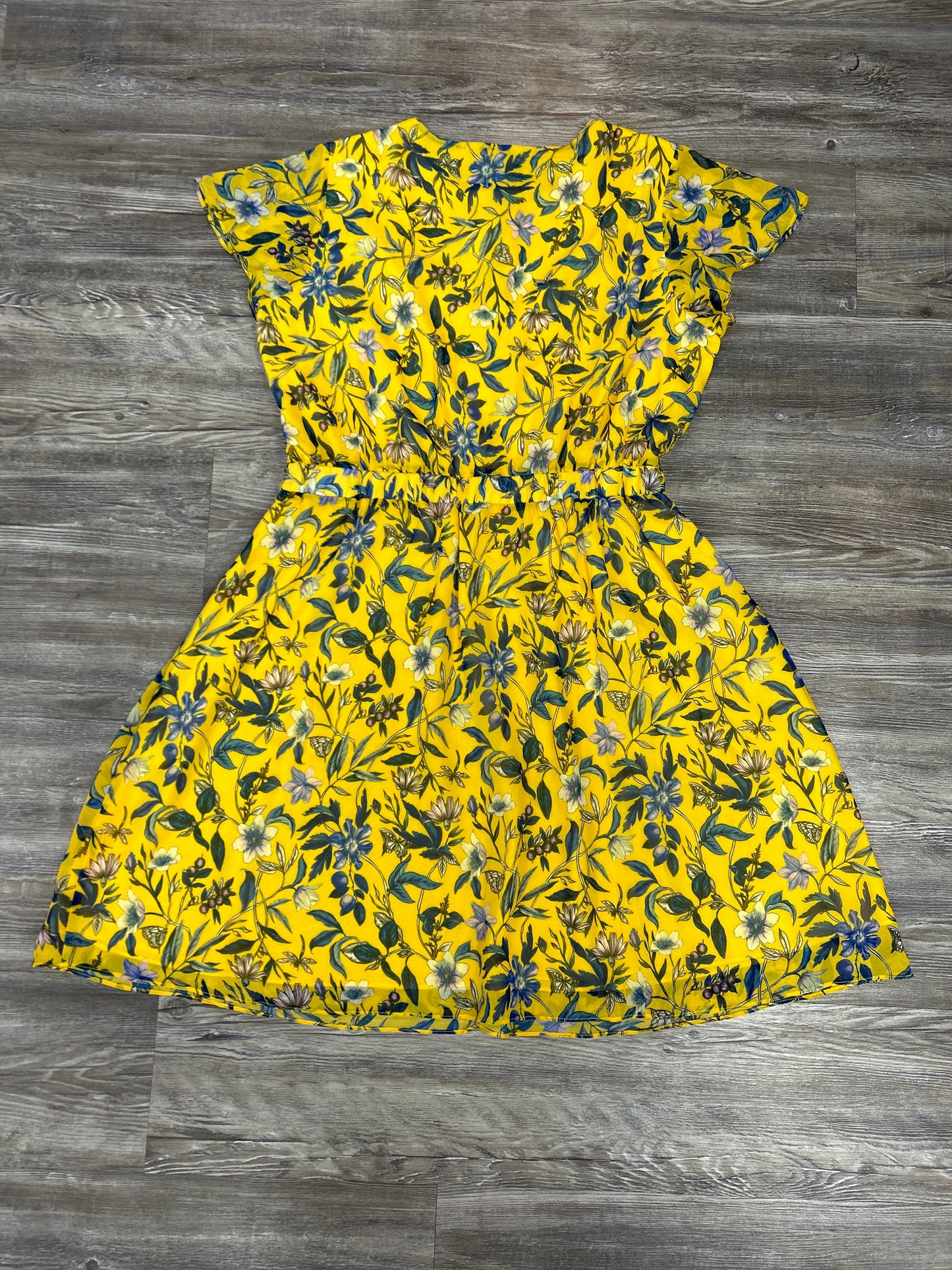 Dress Designer By Sam Edelman In Yellow, Size: L