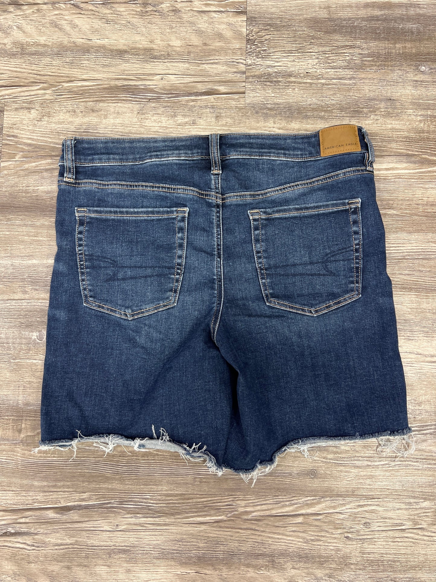 Shorts By American Eagle In Blue Denim, Size: 12