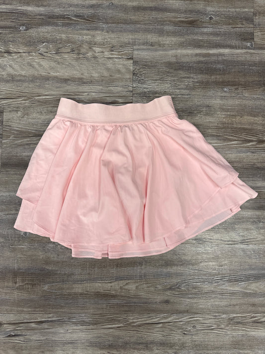 Athletic Skirt By Lululemon In Pink, Size: S