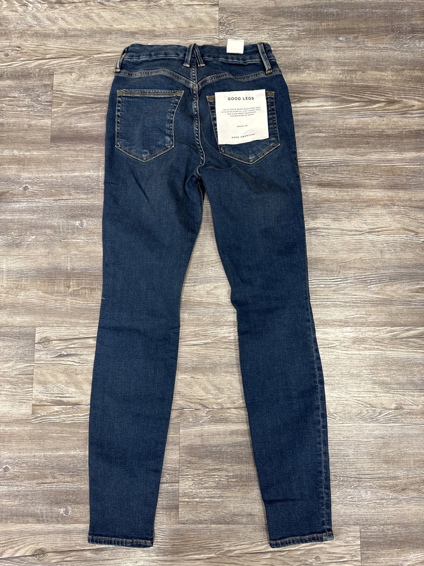 Jeans Designer By Good American In Blue Denim, Size: 2