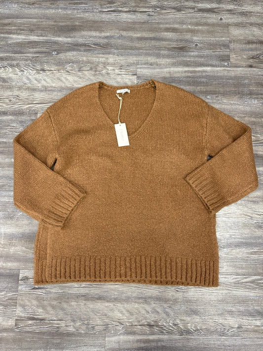 Sweater By Z Supply In Brown, Size: Xs