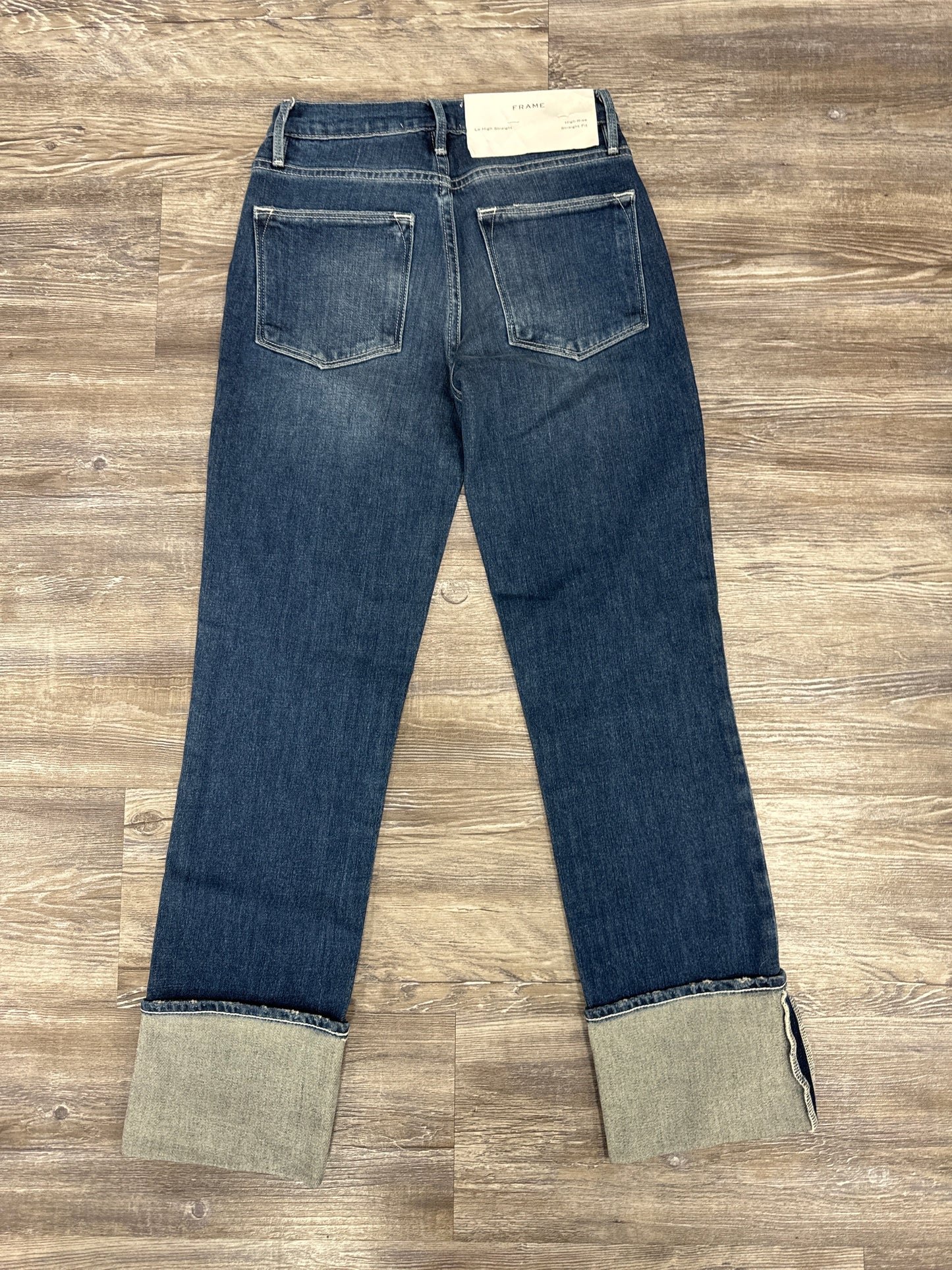 Jeans Designer By Frame In Blue Denim, Size: 000