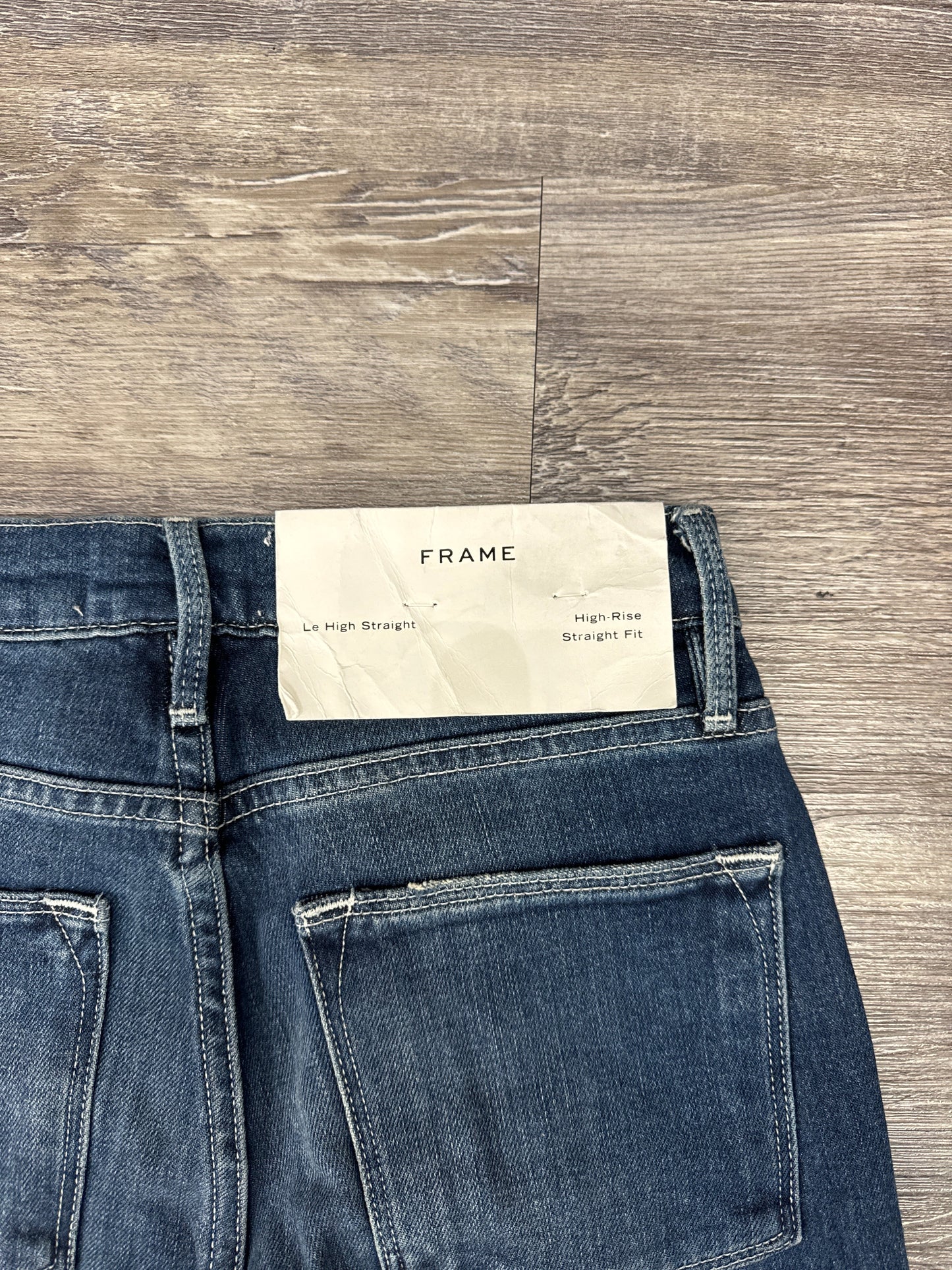 Jeans Designer By Frame In Blue Denim, Size: 000