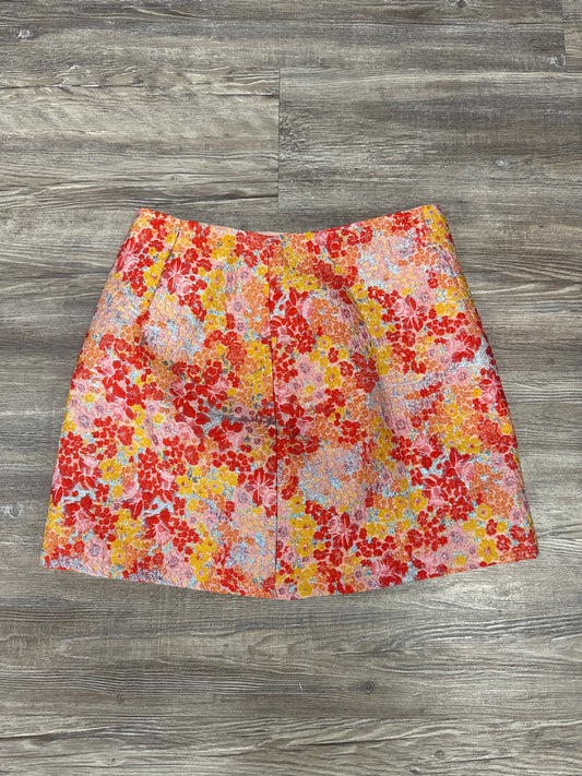 Skirt Mini & Short By Lulus In Floral Print, Size: S