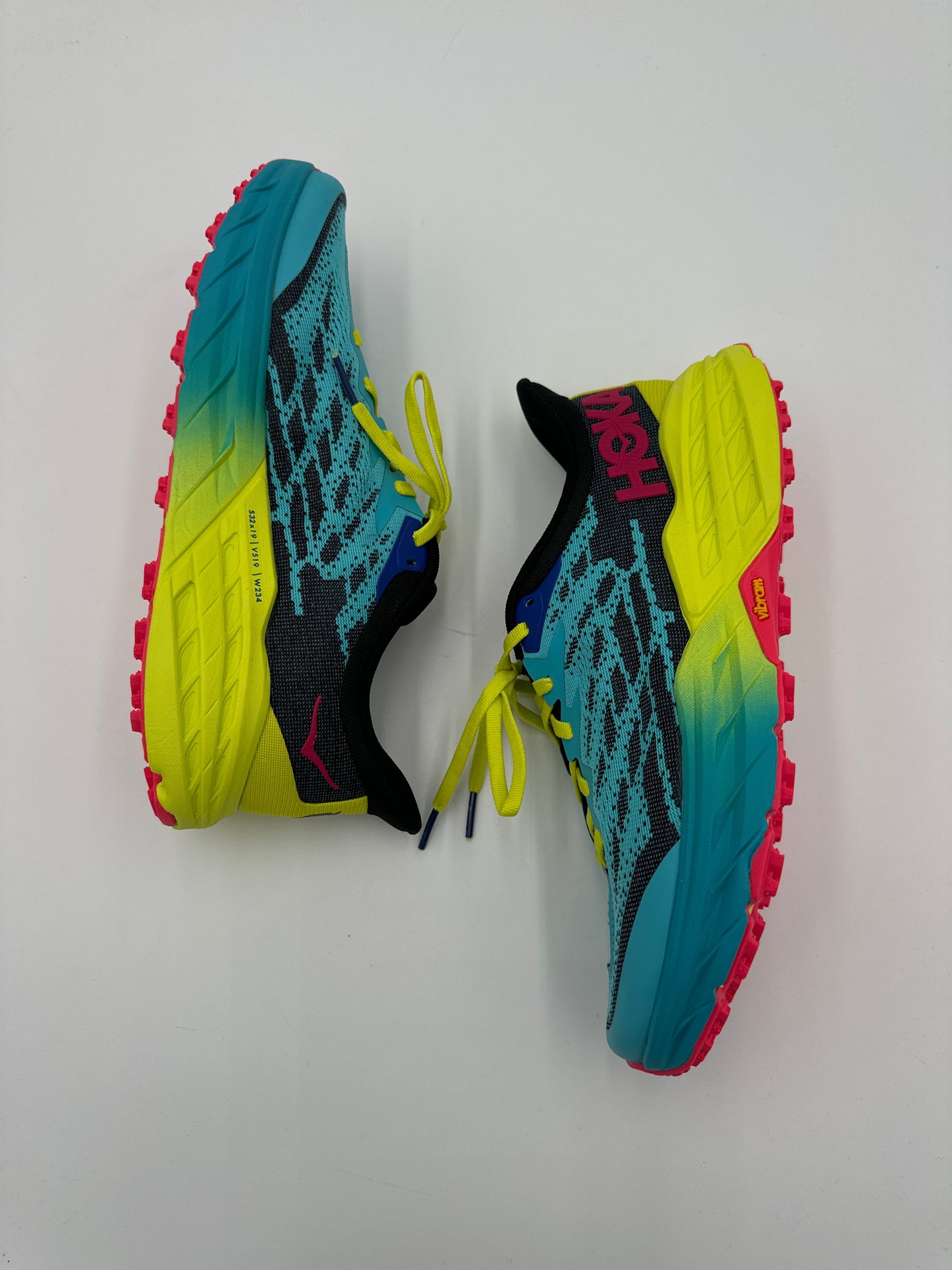 Shoes Athletic By Hoka In Black & Blue, Size: 9