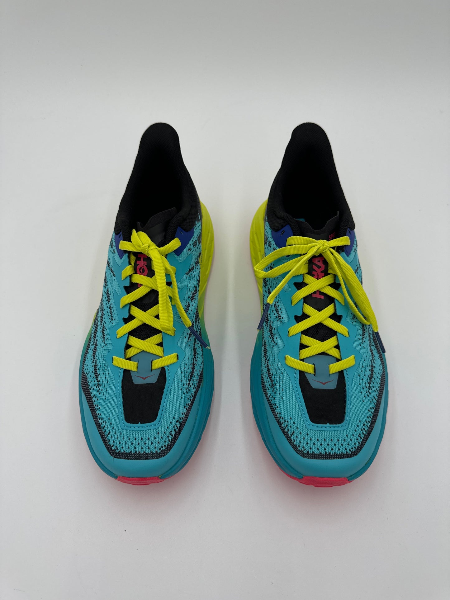 Shoes Athletic By Hoka In Black & Blue, Size: 9