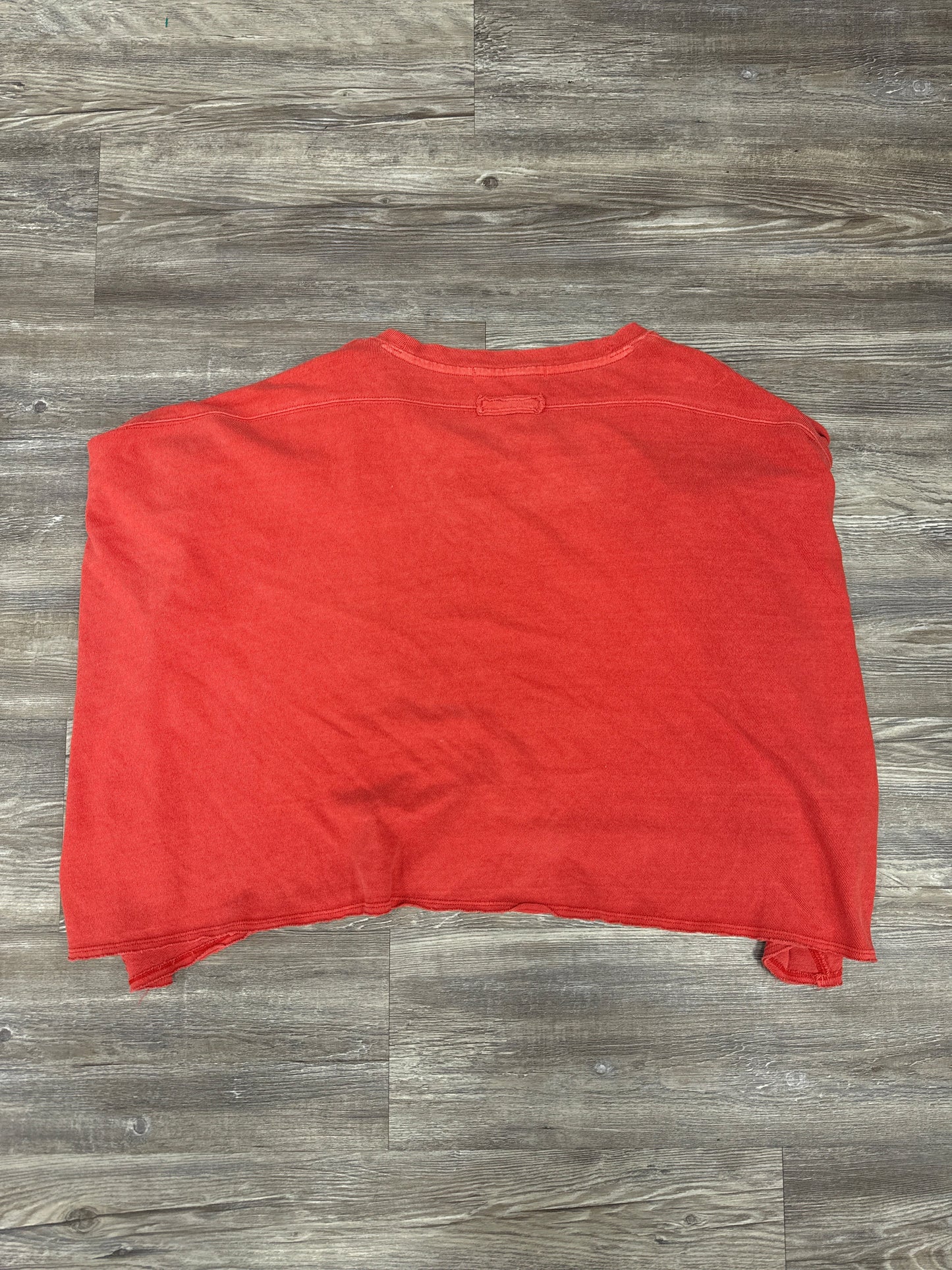 Top Short Sleeve By We The Free In Red, Size: Xs