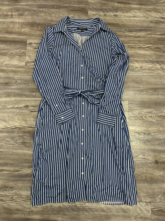 Dress Casual Short By Brooks Brothers In Striped Pattern, Size: 10