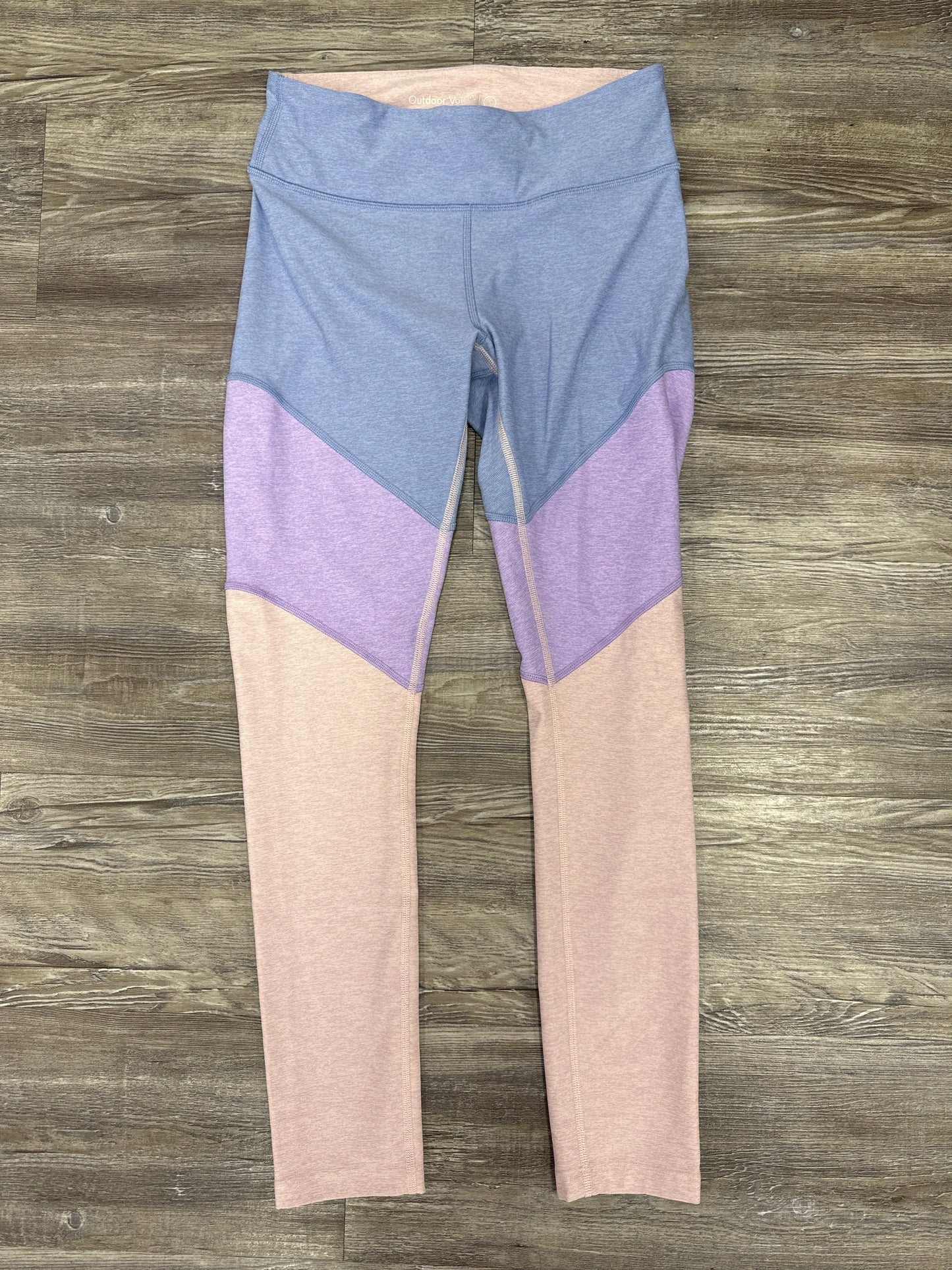 Athletic Leggings By Outdoor Voices In Blue & Purple, Size: S