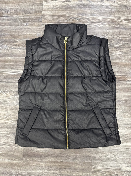 Vest Puffer & Quilted By Michael By Michael Kors In Black, Size: M