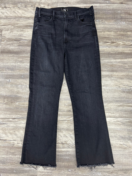 Jeans Designer By Mother Jeans In Black Denim, Size: 8