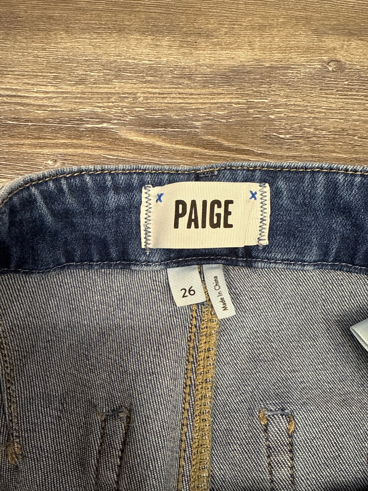 Jeans Designer By Paige In Blue Denim, Size: 2