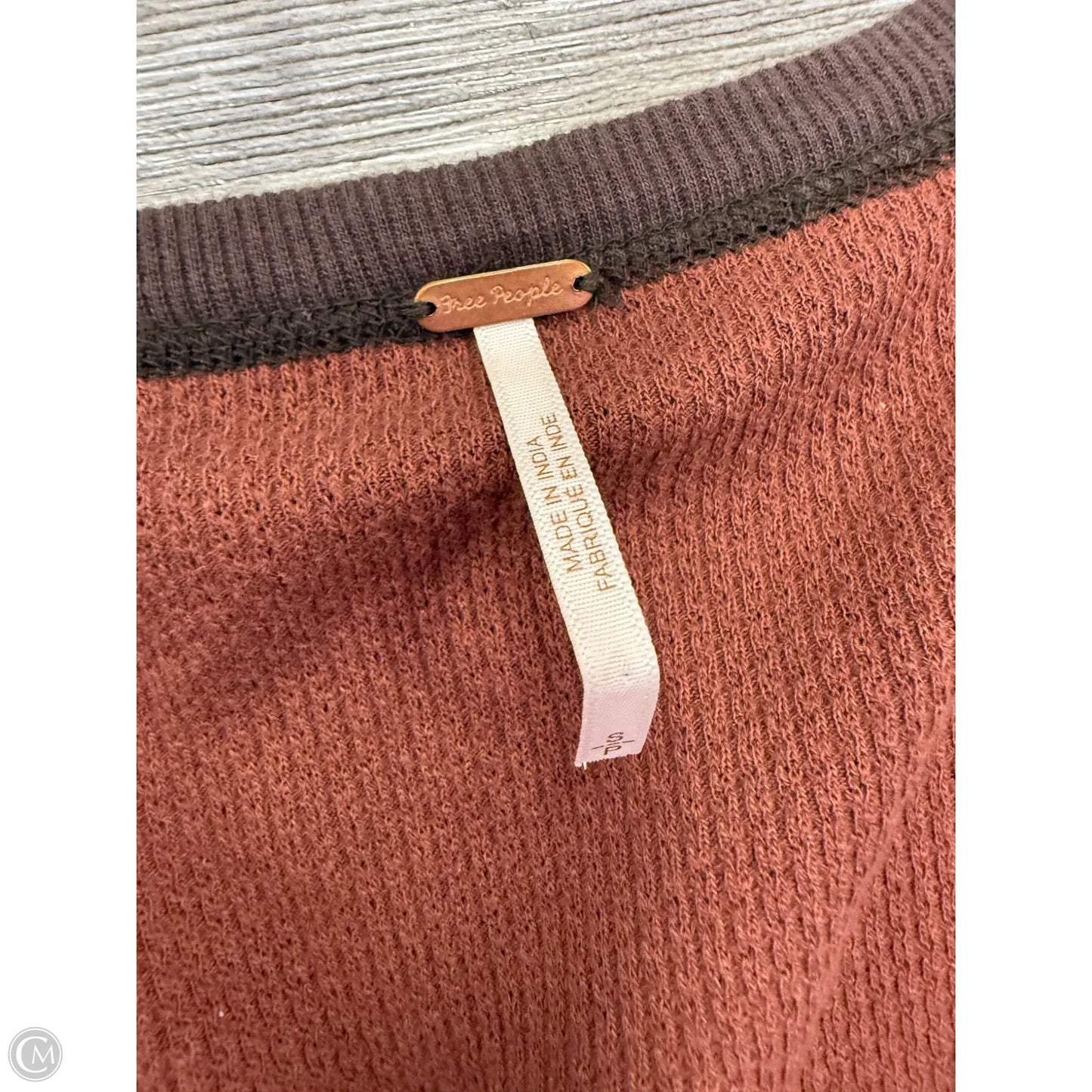 Sweater Cardigan By Free People In Brown, Size: S