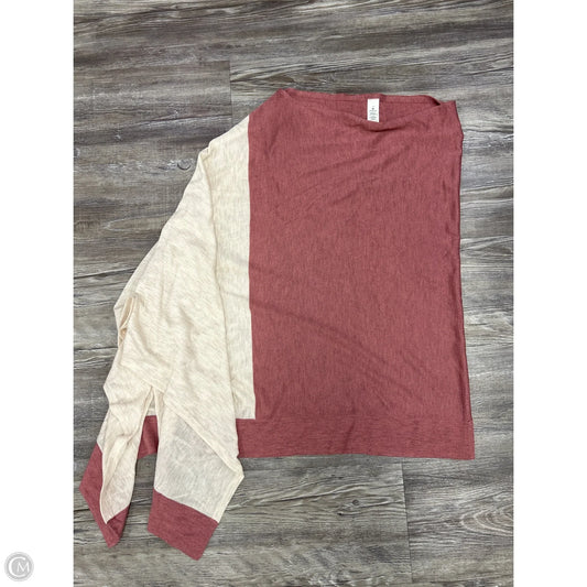 Shawl By Lululemon In Cream & Pink, Size: Osfm