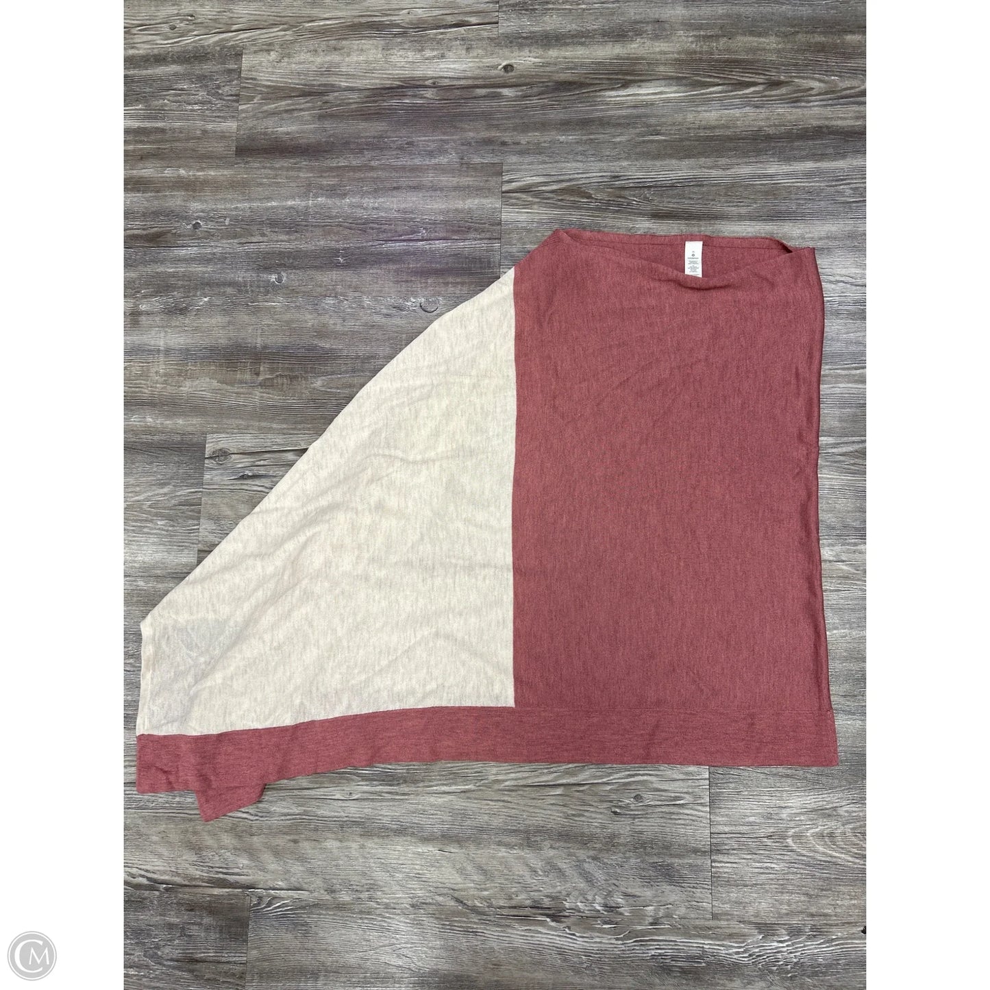 Shawl By Lululemon In Cream & Pink, Size: Osfm