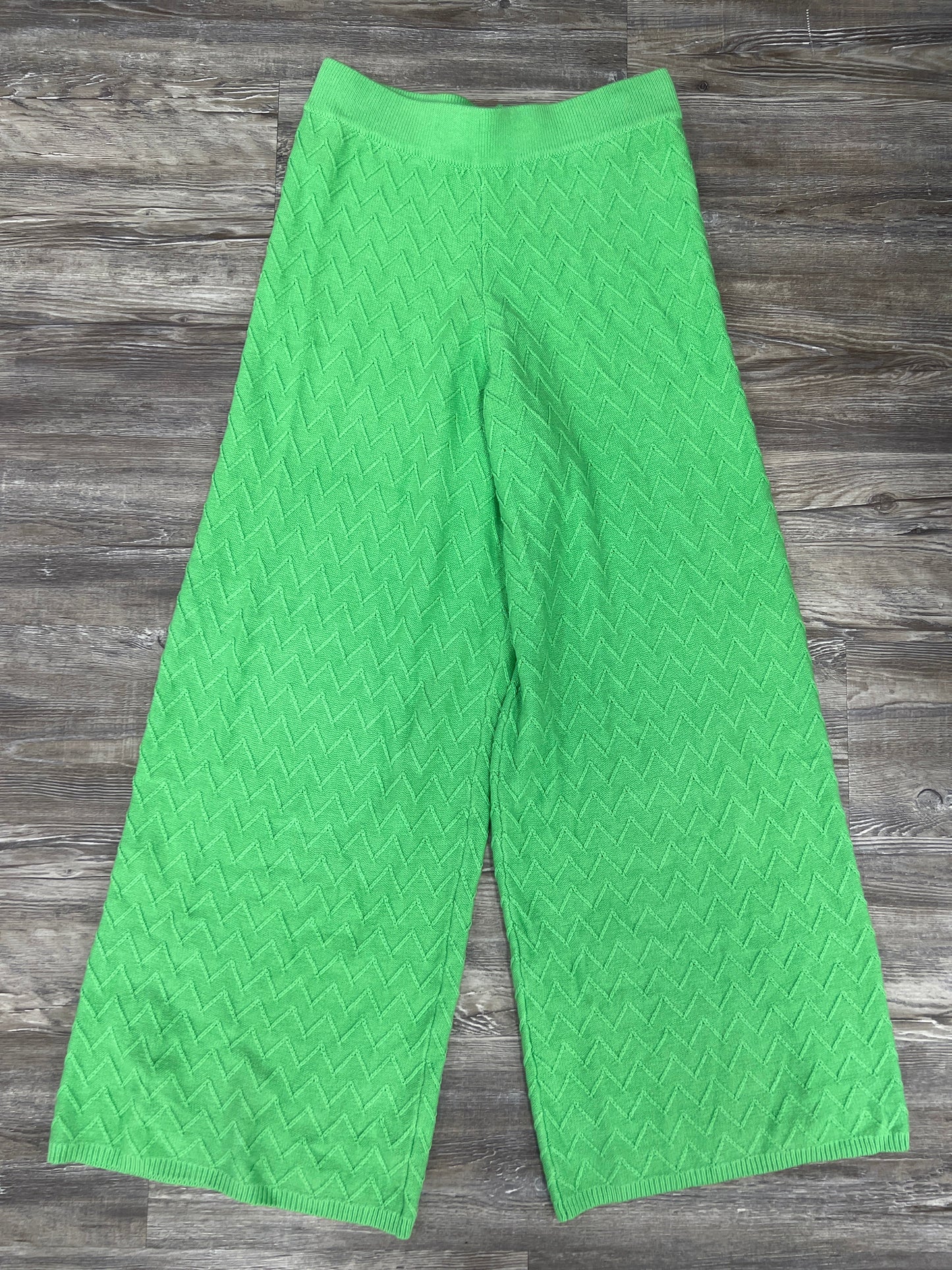 Green Pants Wide Leg Cmc, Size 8