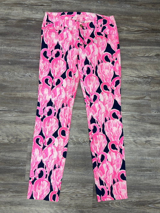 Pink Pants Cropped Lilly Pulitzer, Size 2