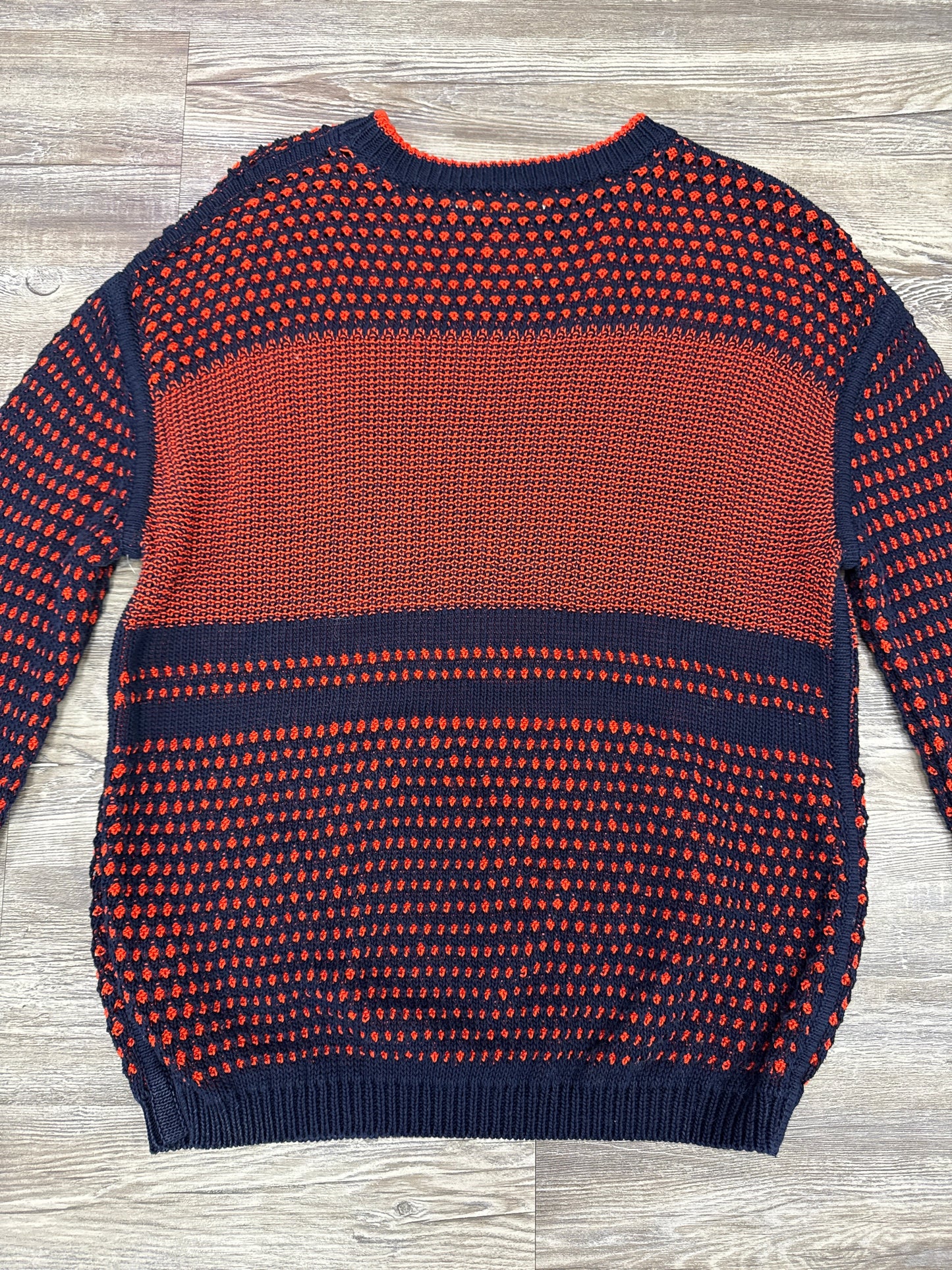 Sweater By Tory Burch In Blue & Red, Size: M