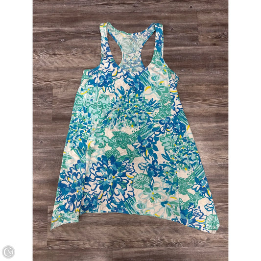 Dress Casual Short By Lilly Pulitzer In Blue & Green Size: L