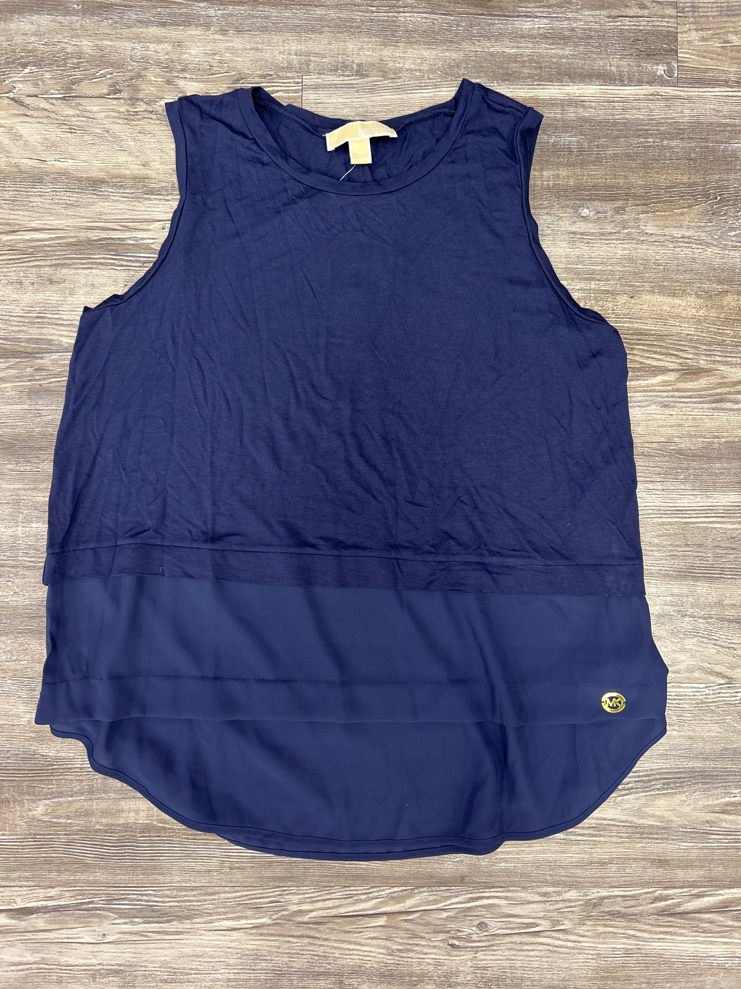 Top Sleeveless By Michael By Michael Kors In Navy, Size: L