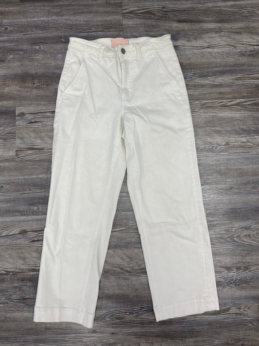 White Denim Jeans Straight Everlane, Size 4