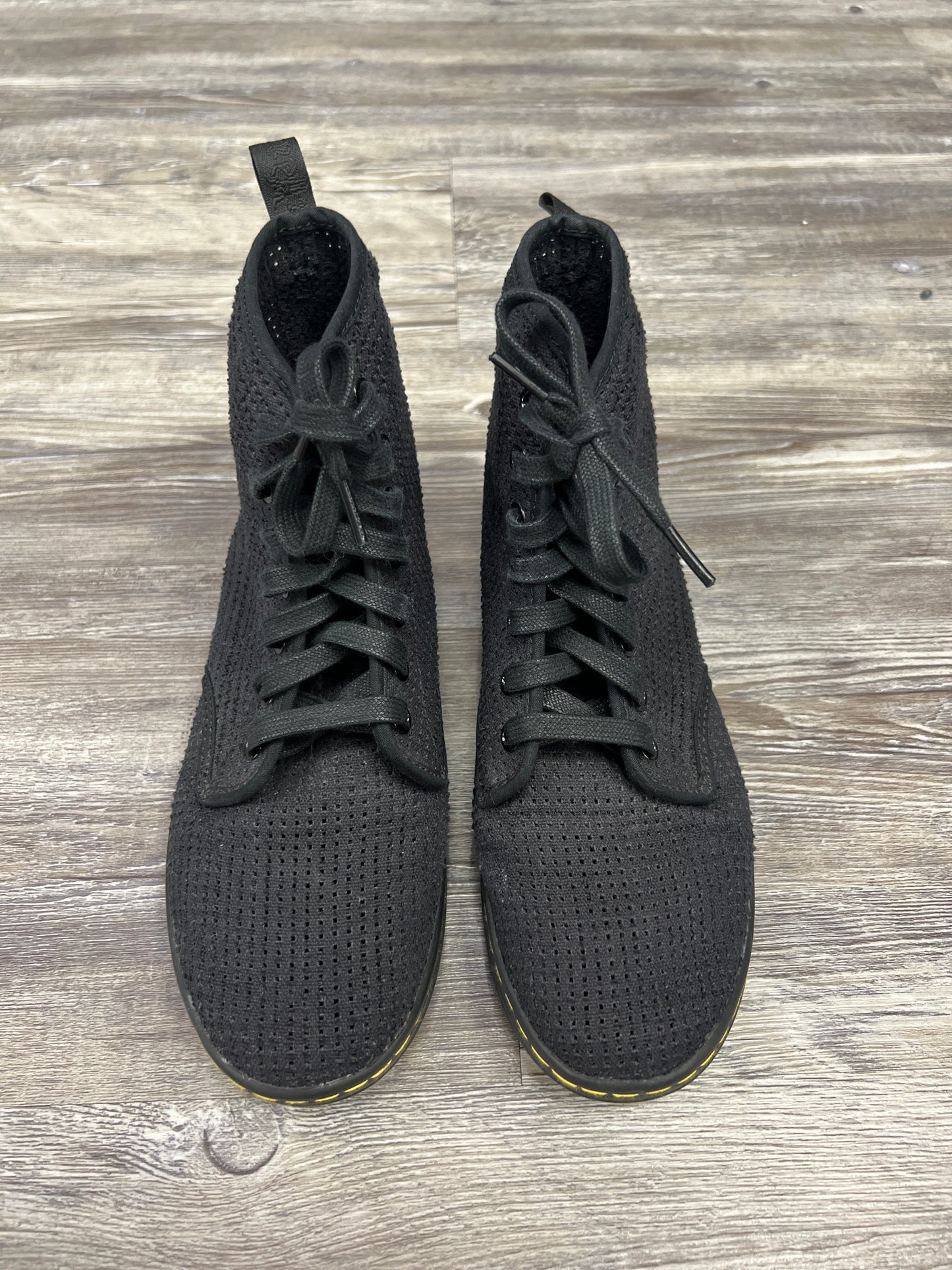 Black Shoes Sneakers Dr Martens, Size 8
