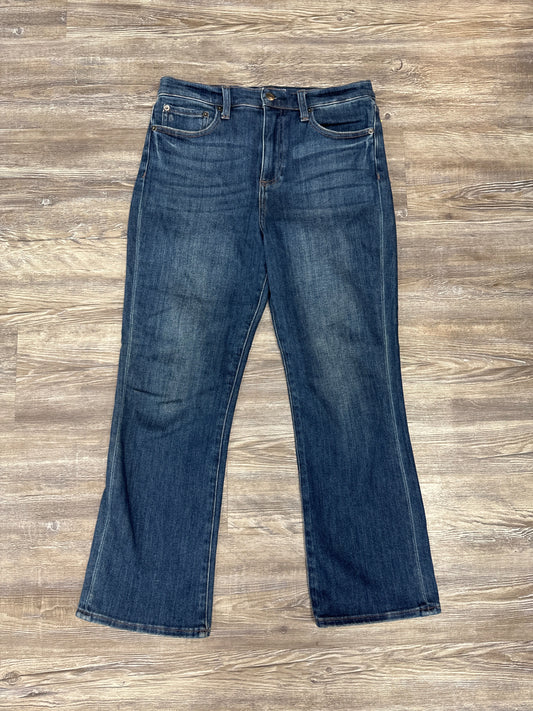 Blue Denim Jeans Designer Pistola, Size 8