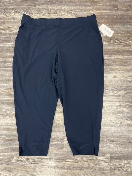 Navy Athletic Pants Athleta, Size 24