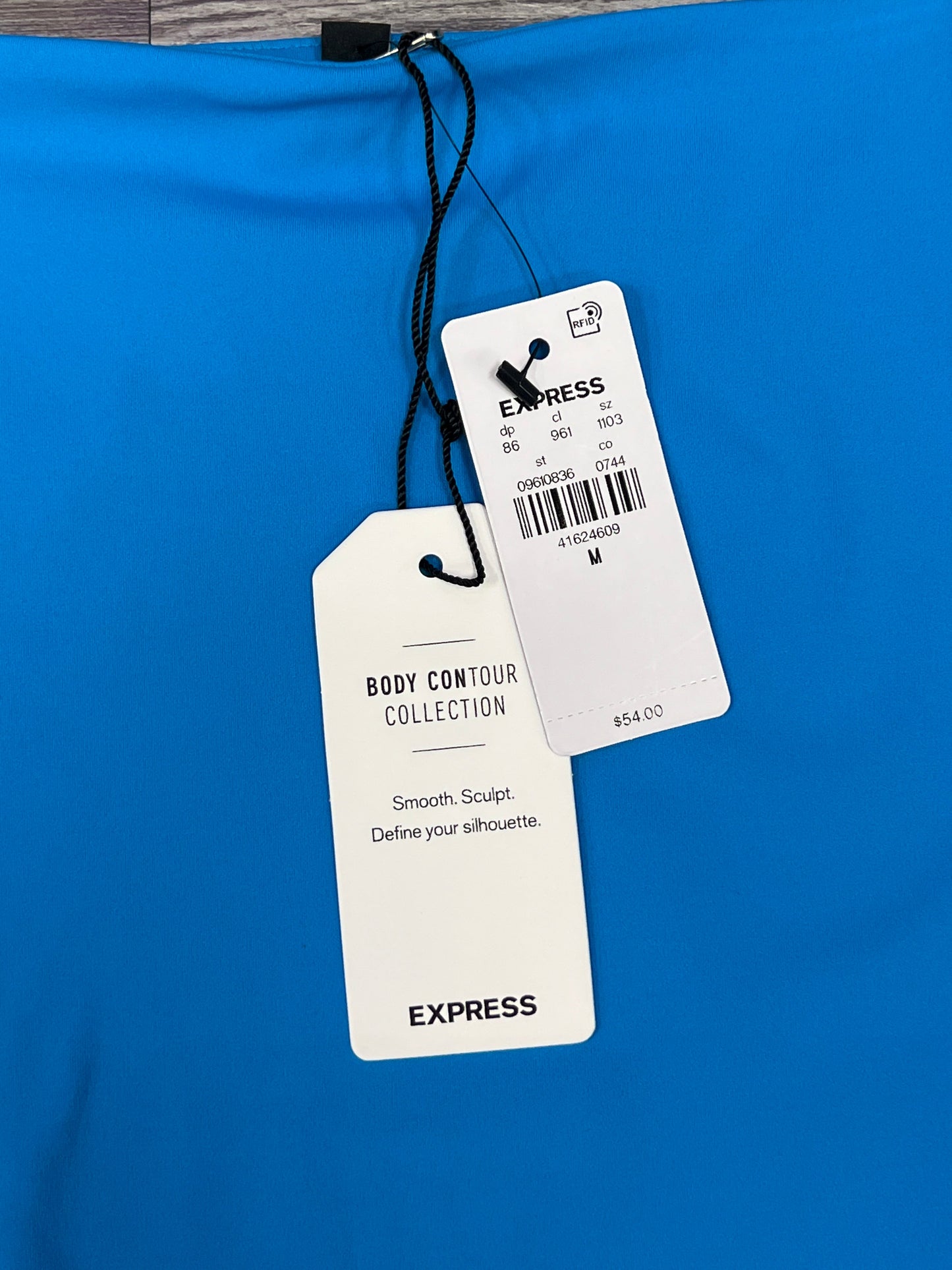 Top Long Sleeve By Express In Blue, Size: M